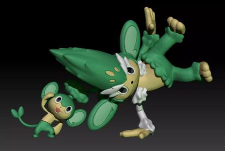 Pokemon Pansage Simisage