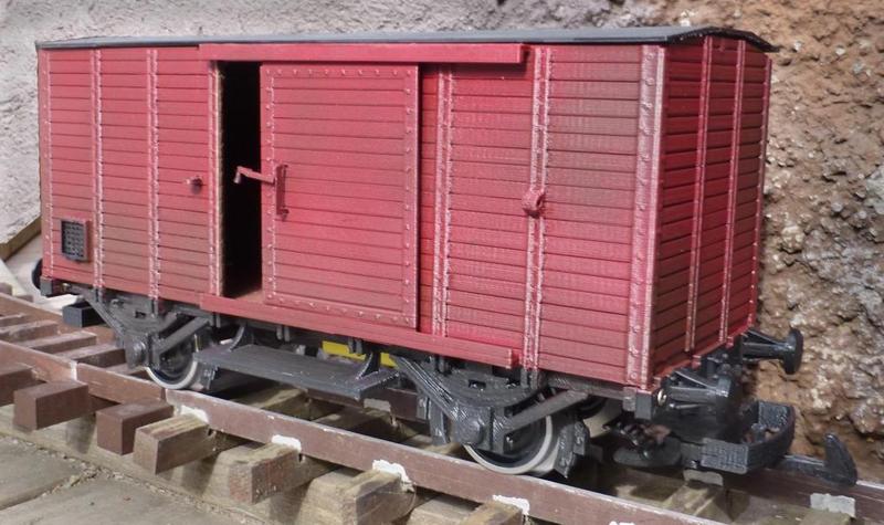 Covered wagon, 1:32 scale gauge 1