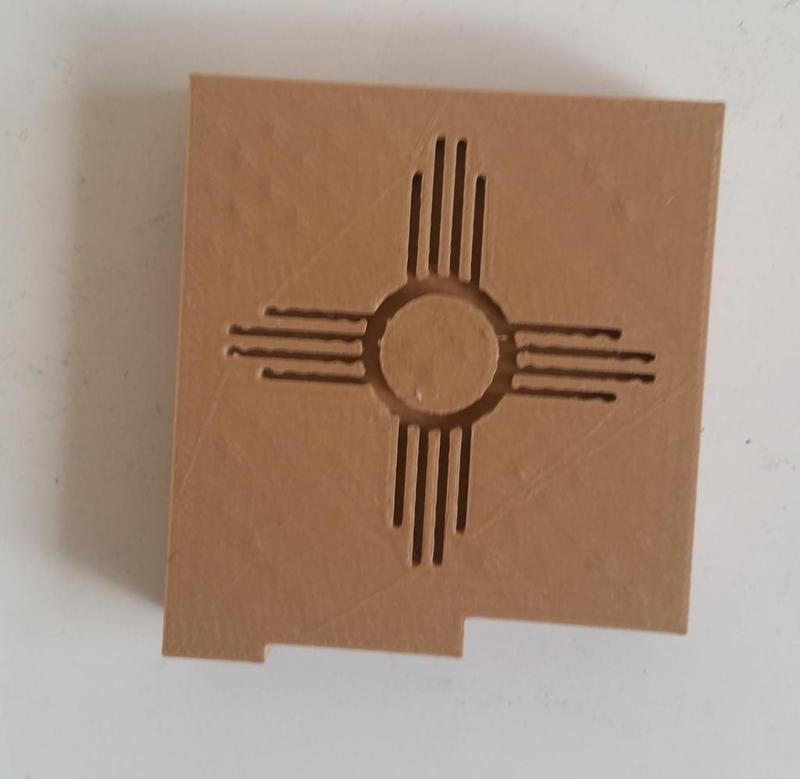 new mexico zia symbol fridge magnet