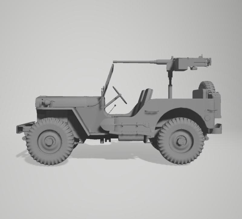WWII Jeep Willys 1/35
