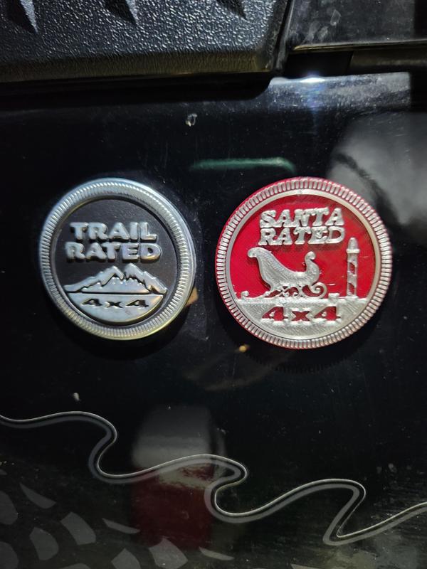 Jeep Santa Rated Badge