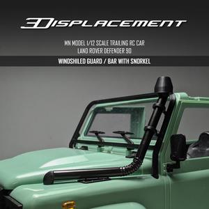 MN Model D90 Windshield Guard / Bar With Snorkel