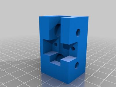 Eclips3D modified A9,A10,A11,A12 Y axis rod holders
