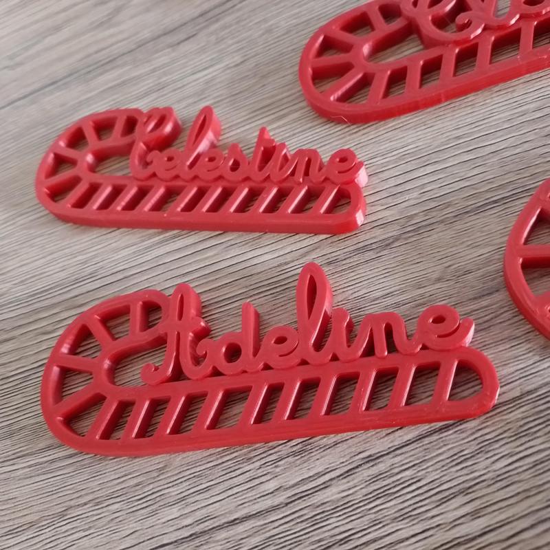 4 x Adeline, Christmas decoration