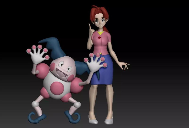 Pokemon Delia Ketchum aka Hanako aka Ash Ketchum Mom