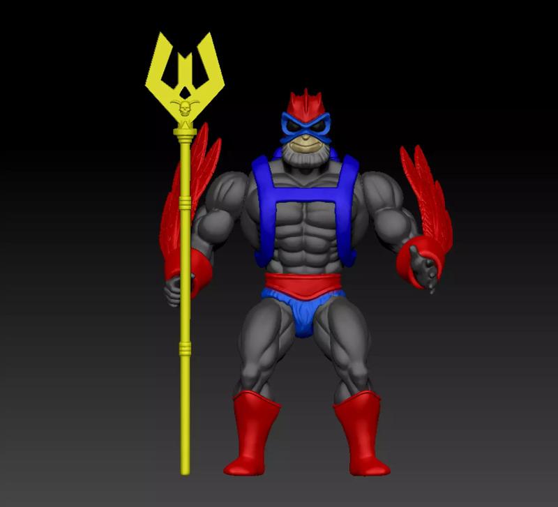 Stratos filmation  motu vintage