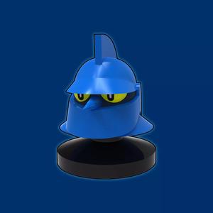 Tetsujin28 Head And Keychain - 3D Print