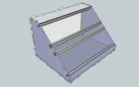 Eurorack Lasercut Case 84HP 7U Studio