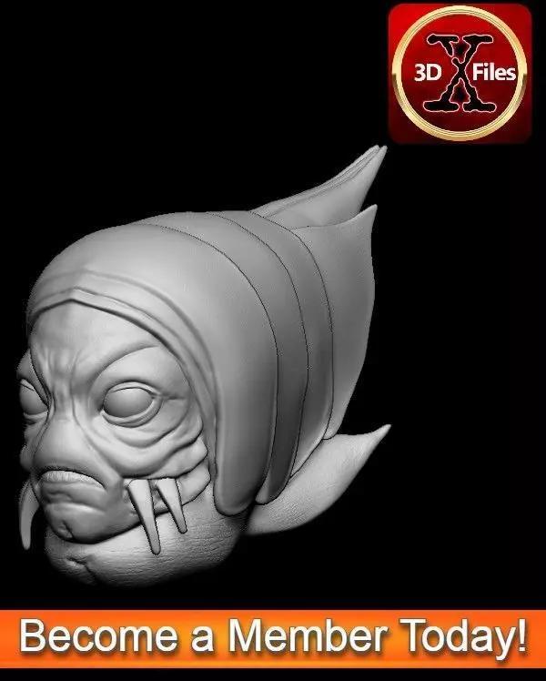 Star wars Head sculpt - Pyke Syndicate Leader - Action Figure