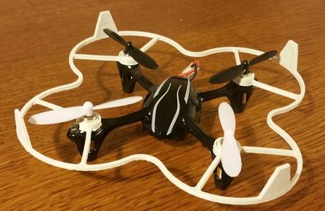 hubsan x4 H107L protection hélice