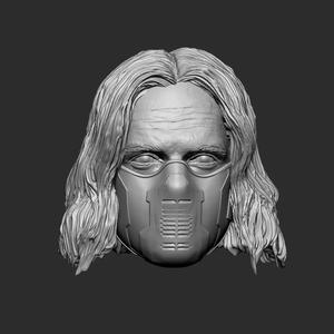 Winter Soldier - Captain America head
