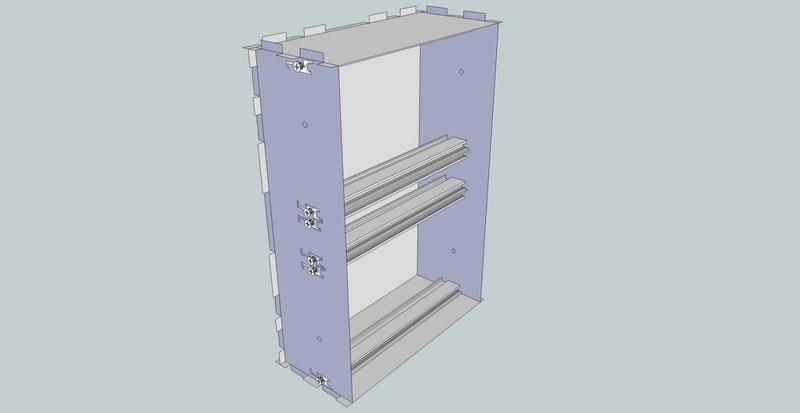 Eurorack Lasercut Case 42HP 7U 93mm