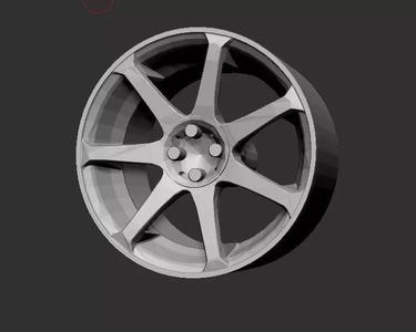 Konig Tantrum Wheels 3D Print Ready 3D print model Rims