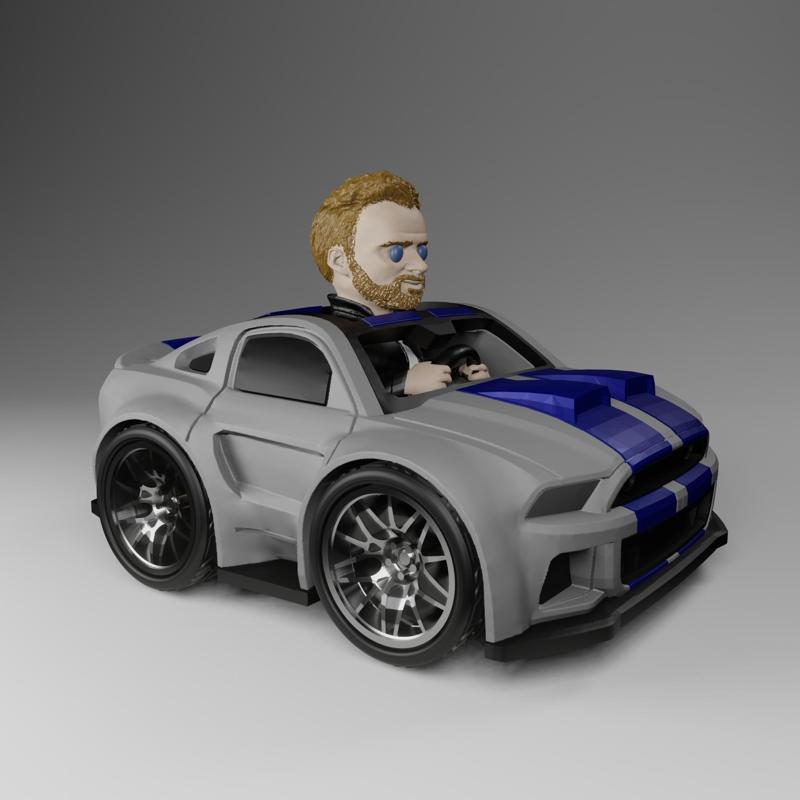 NFS Movie Car - Tobey Marshall - CHIBICAR No.41