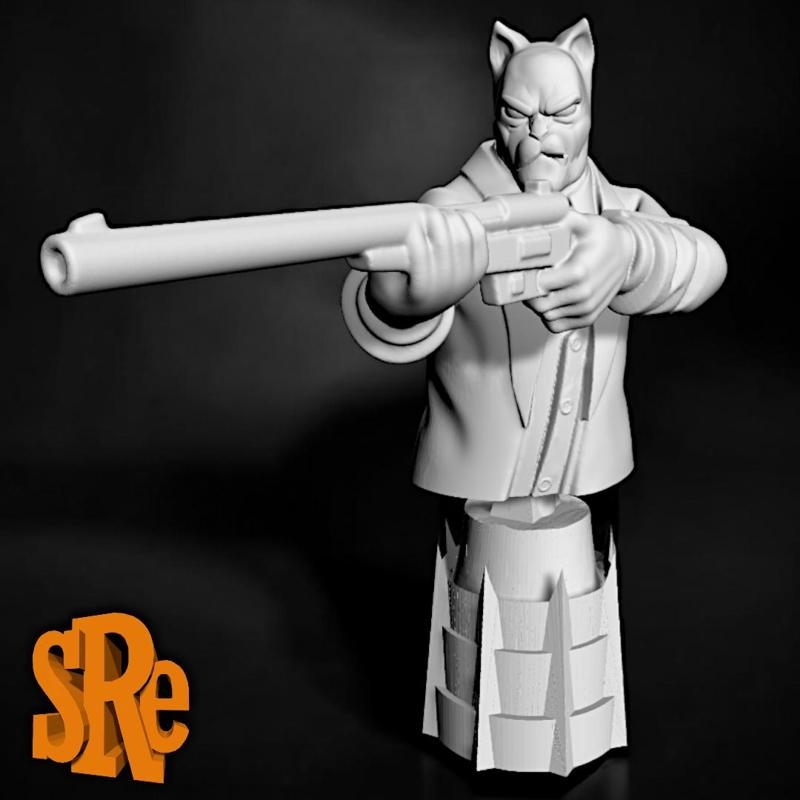 Blacksad Bust
