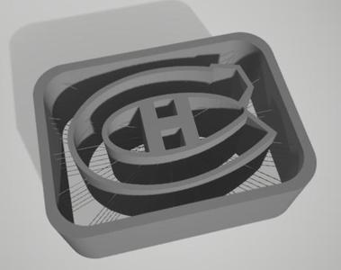 Montreal Canadiens String Art Decoration
