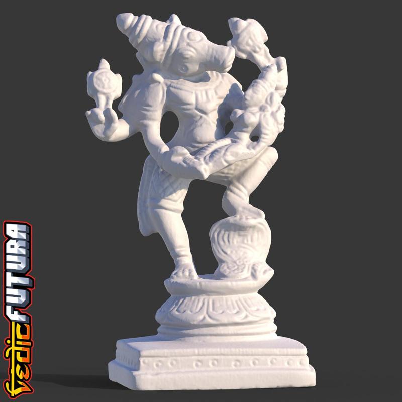 Varaha Carrying Budevi (Earth Goddess)