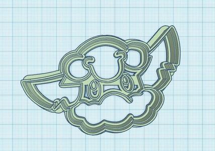 Pokemon: Cottonee Cookie Cutter