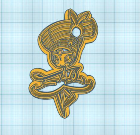 Pokemon: Meloetta Cookie Cutters