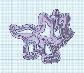 Pokemon: Toxel Cookie Cutter