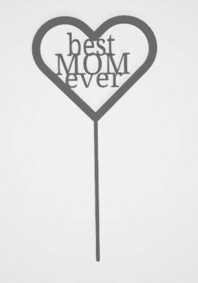 TOPPER - BEST MOM EVER