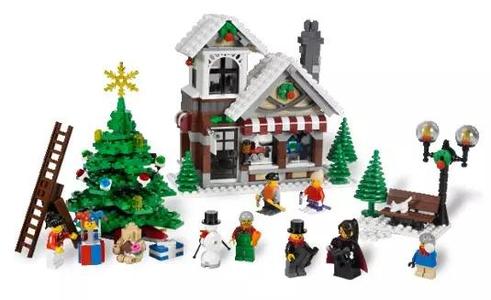 PixelBricks3D - Lego  Winter Village Toy Shop