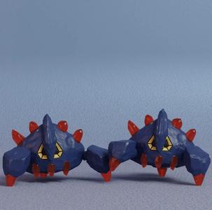 Pokemon - Boldore with 2 poses