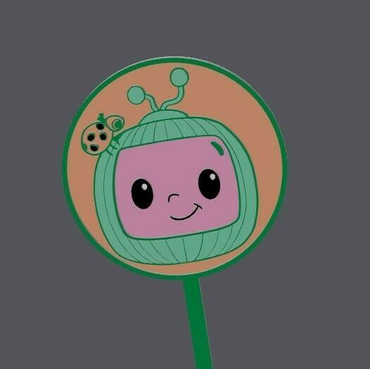 Cocomelo Duo - Cupcake Topper