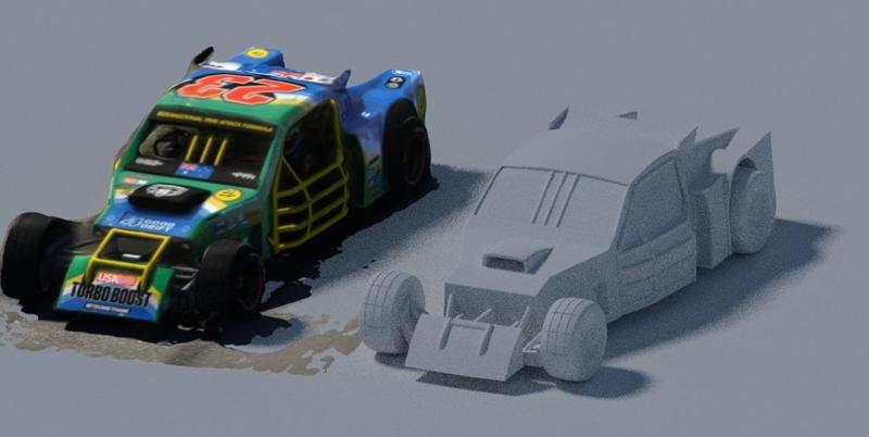 Trackmania Turbo Canyon Car [Printable]