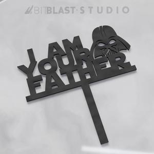 Star Wars Cake Topper (I am your Father)