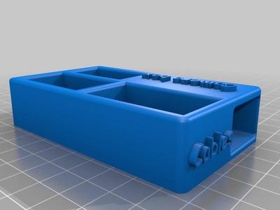 Action camera storage box.