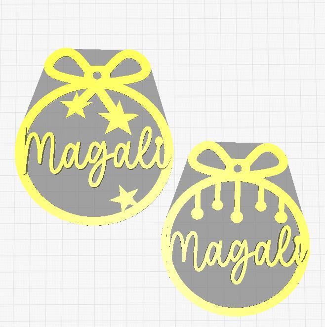 Christmas decorations, Magali