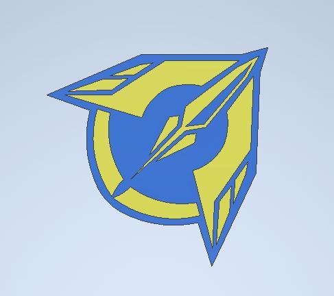 Halo Fireteam Apollo Emblem Keychain/Magnet