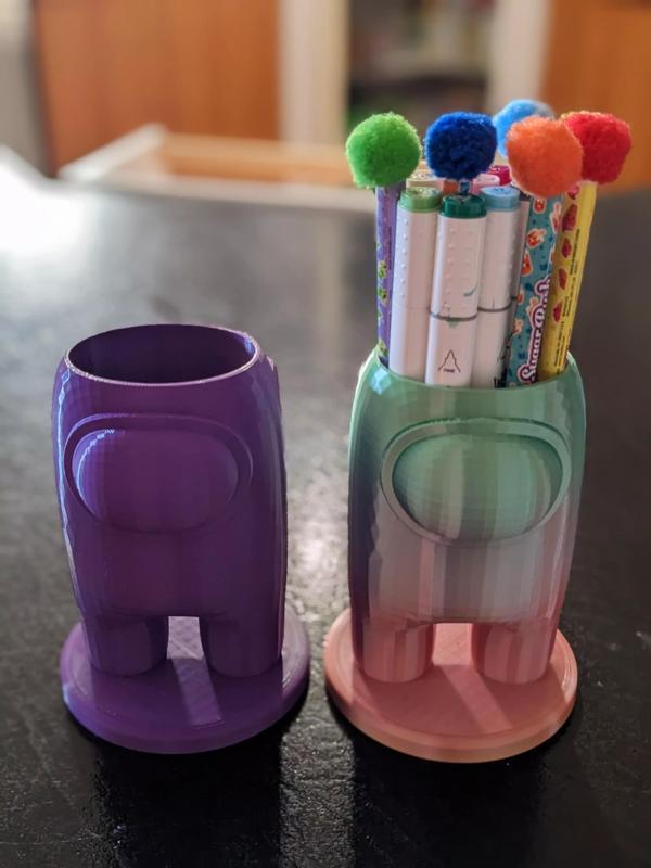 Among Us pencil Holder or Planter