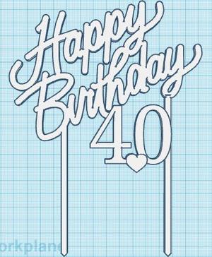 Cake Topper / Topper for cake