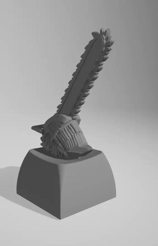 chainsaw man keycaps