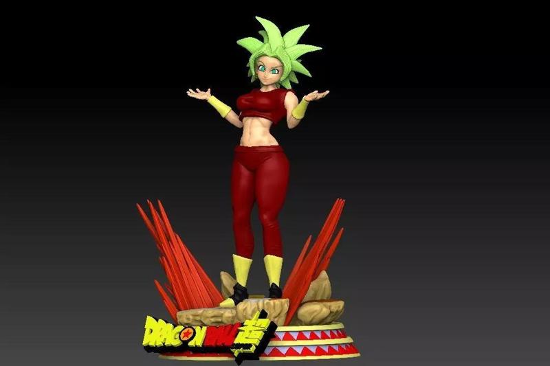 Kefla Dragon Ball Super Model 3D print