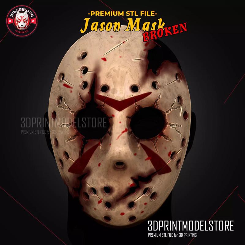 Jason Mask Friday The 13th - Horror Halloween Cosplay