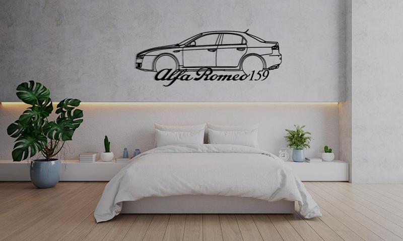 Wall Art Car Alfa Romeo 159