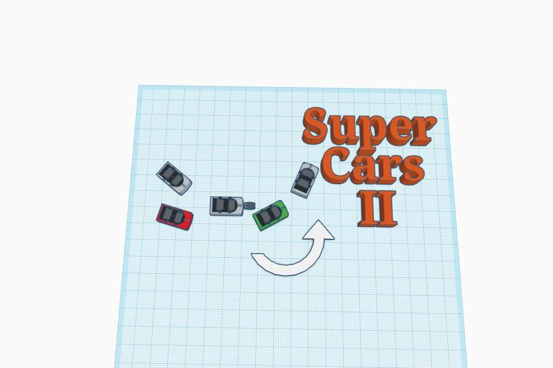 Super Cars II Commodore Amiga style