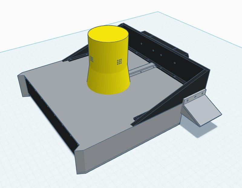 Lawn mower, front mower, 1:14 RC