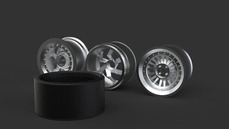 Wide Low Profile Stanced Tyre