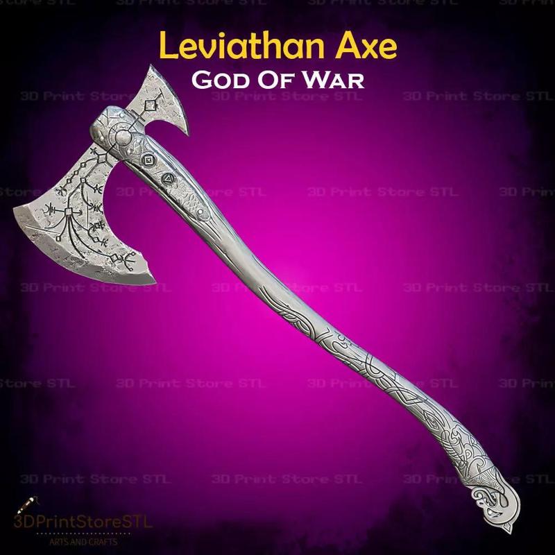 Leviathan Axe Cosplay God of War - STL File