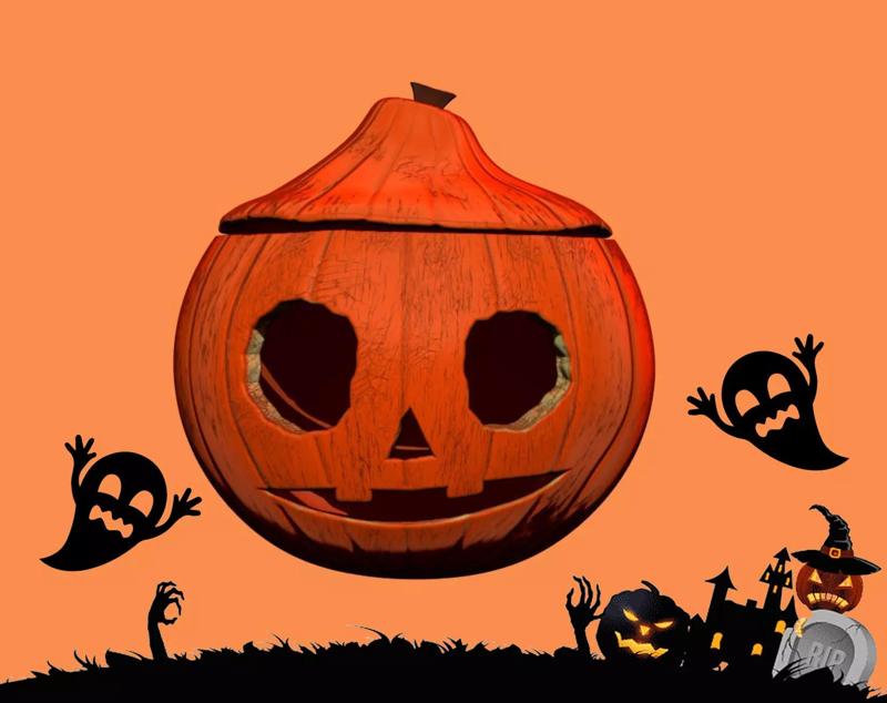 Jack o Lantern Zucca di Halloween Pumpkin