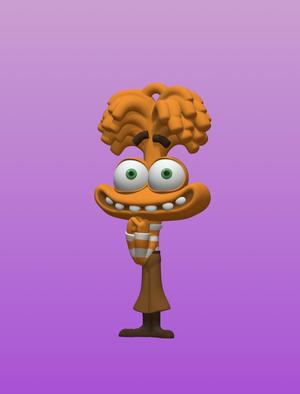 Anxiety Keychain (Fan Art)