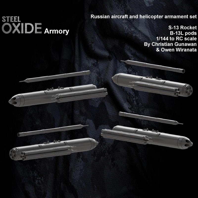 S-13 rockets with B-13L tube