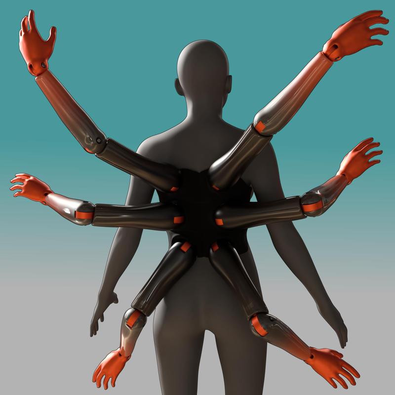 ADDITIONAL EXTRA ARM FOR COSPLAY