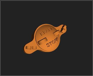 German cigar shaped 300 L tank 1/32