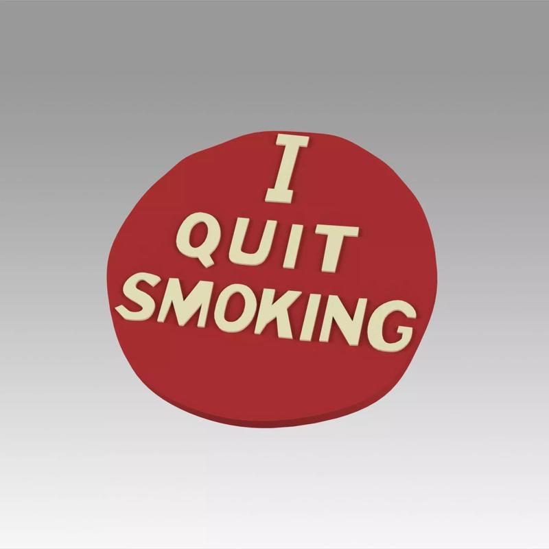 Star Trek IV The Voyage Home Dr Nichols I Quit Smoking Button