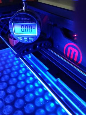 Holy Dial Indicator Jig FlashForge Creator Pro,X and Makerbot Rep2